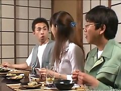 Huge-boobed Japanese Trio Teenage Gets Fucked
